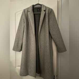Zara Wool Grey Coat